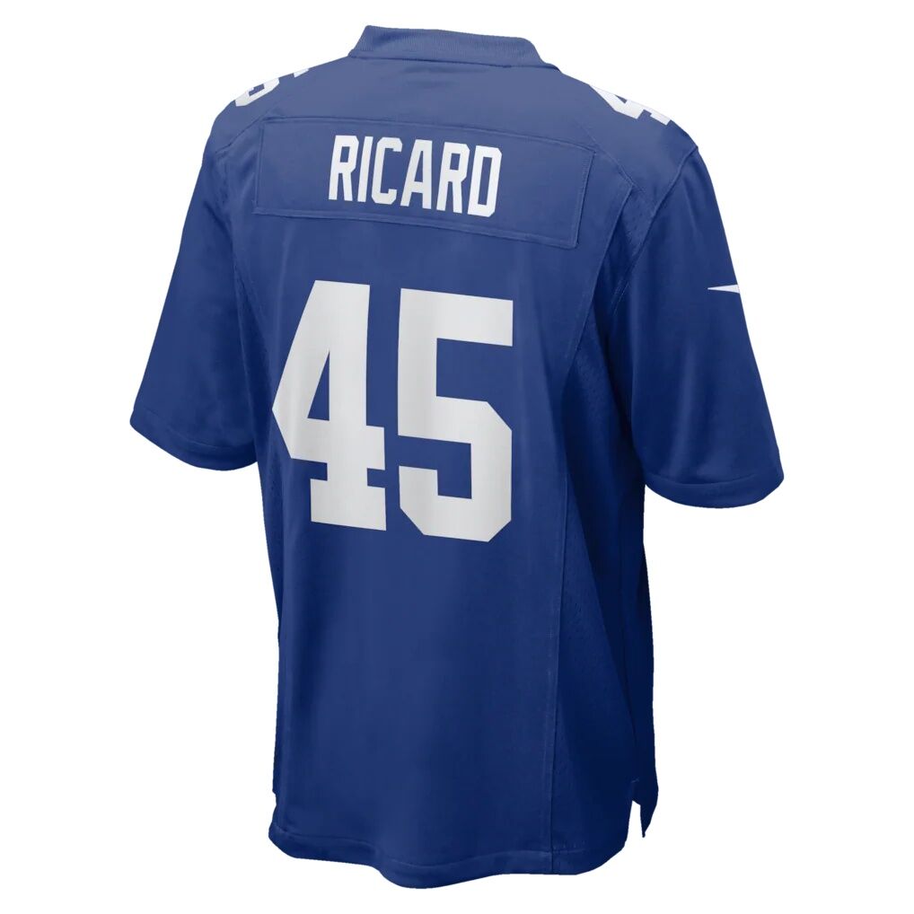 Patrick Ricard New York Giants Nike Team Game Jersey -  Royal