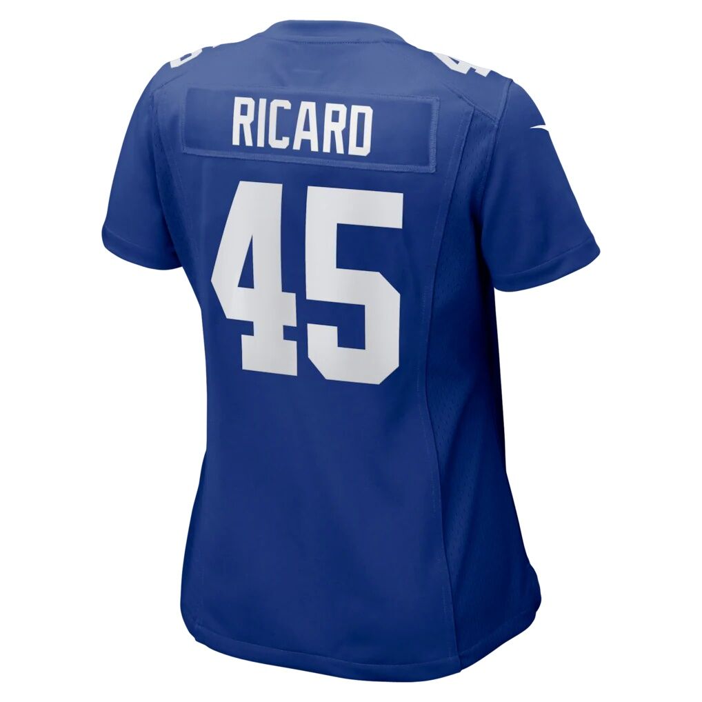 Patrick Ricard New York Giants Nike Women's Team Game Jersey -  Royal