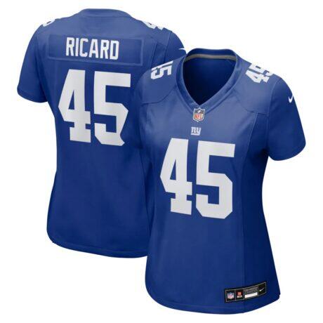 Patrick Ricard New York Giants Nike Women's Team Game Jersey - - Front View