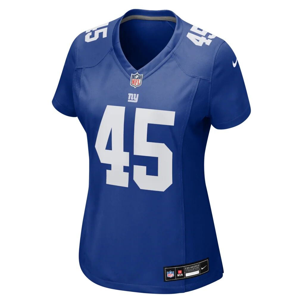 Patrick Ricard New York Giants Nike Women's Team Game Jersey -  Royal