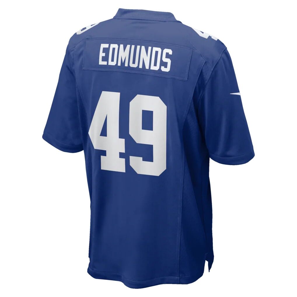 Tremaine Edmunds New York Giants Nike Team Game Jersey -  Royal