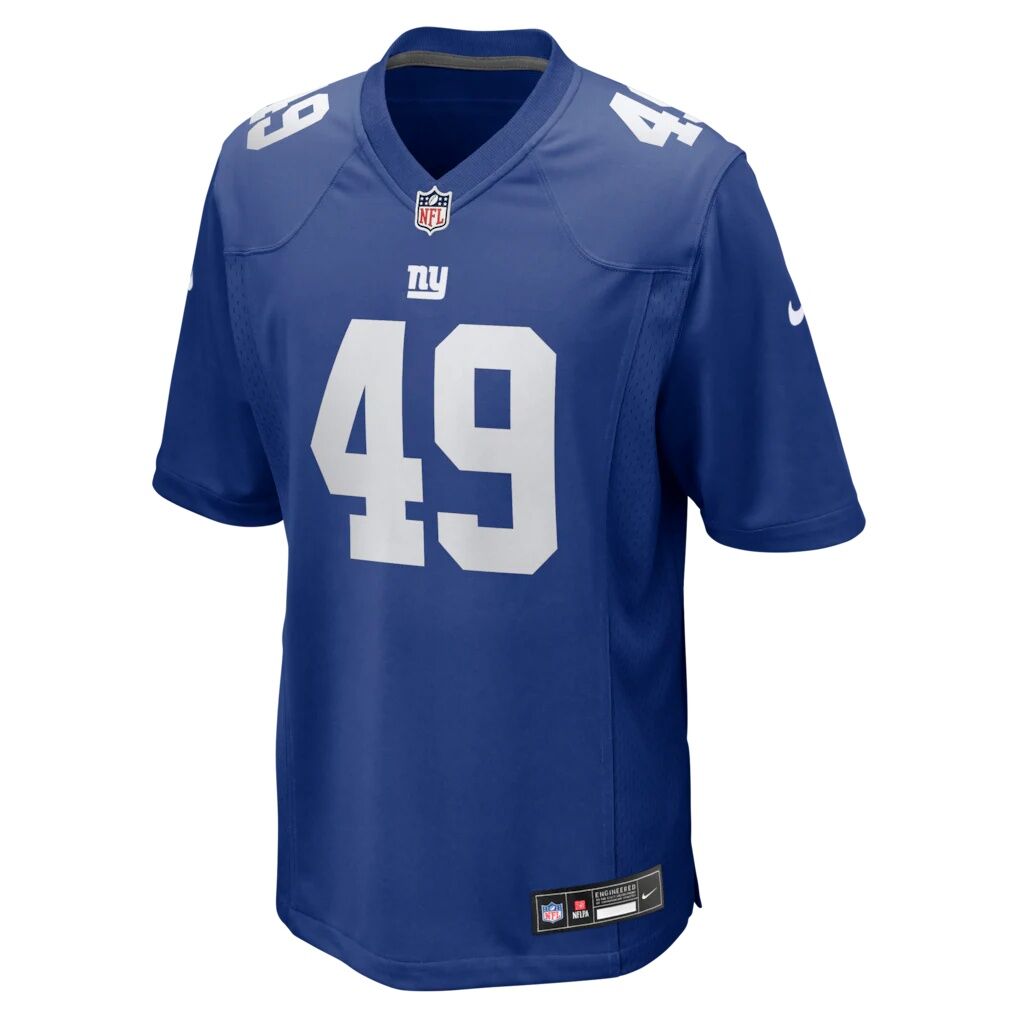 Tremaine Edmunds New York Giants Nike Team Game Jersey -  Royal