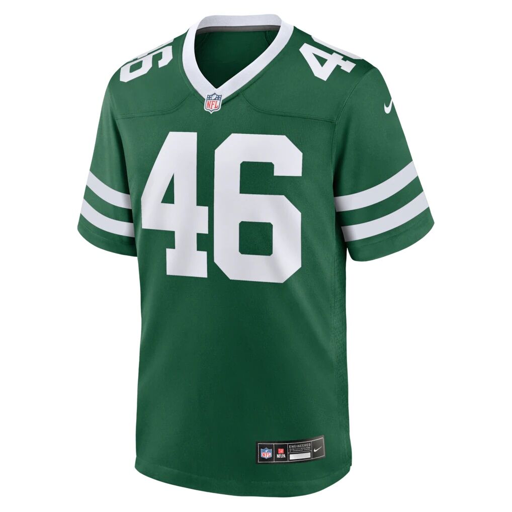 Joseph Ossai New York Jets Nike Team Game Jersey - Legacy Green