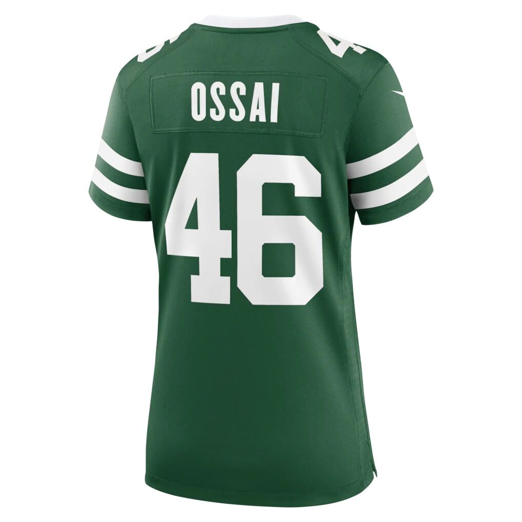 Joseph Ossai New York Jets Nike Women's Team Game Jersey - Legacy Green
