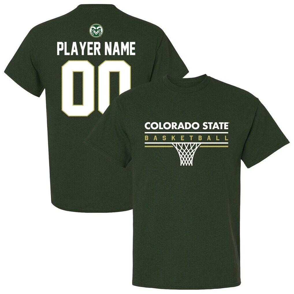 Colorado State Rams Unisex Collegiate Women's Basketball NIL Pick-A-Player T-Shirt