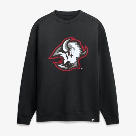 Buffalo Sabres Competition Fleece Sweatshirt - Black - Front View