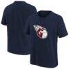 Cleveland Guardians Nike Youth Large Logo T-Shirt - Navy - Front View