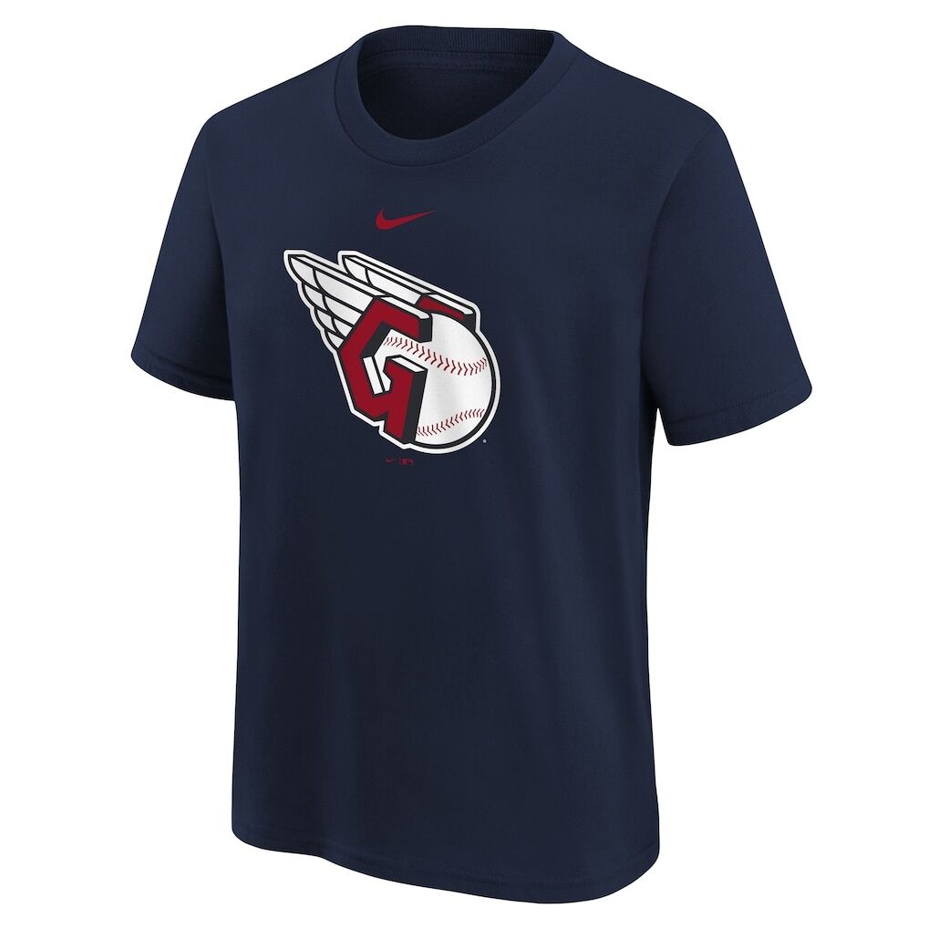 Cleveland Guardians Nike Youth Large Logo T-Shirt