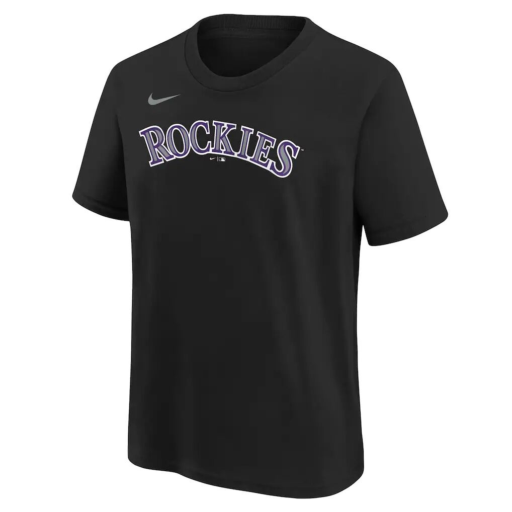 Colorado Rockies Nike Youth Wordmark T-Shirt