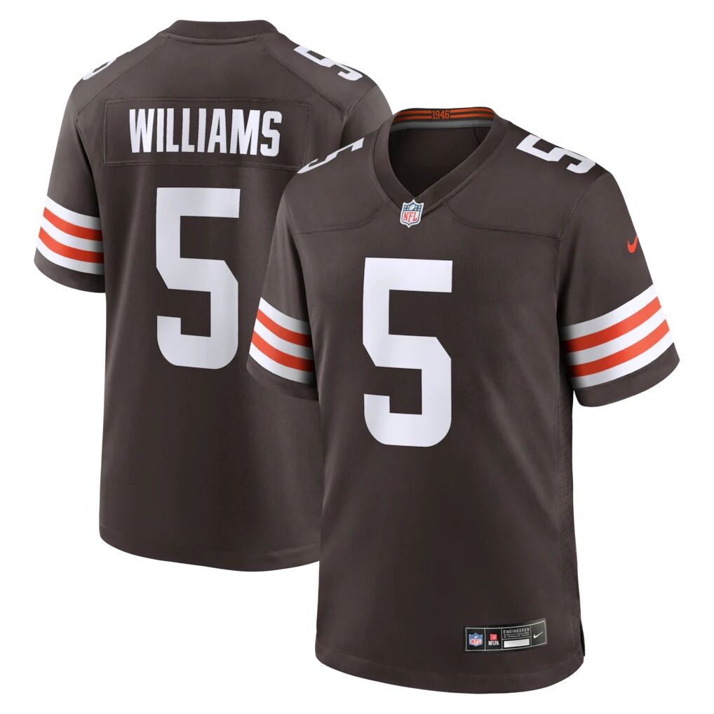 Quincy Williams Cleveland Browns Nike Team Game Jersey