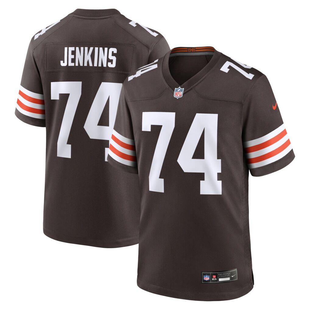 Elgton Jenkins Cleveland Browns Nike Team Game Jersey