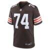 Elgton Jenkins Cleveland Browns Nike Team Game Jersey - Brown - Side View