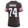 Elgton Jenkins Cleveland Browns Nike Women's Team Game Jersey - Brown - Detail View