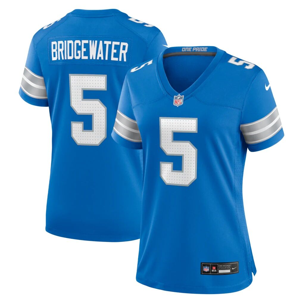 Teddy Bridgewater Detroit Lions Nike Women's Team Game Jersey