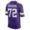 Ryan Van Demark Minnesota Vikings Nike Team Game Jersey - Purple - Detail View