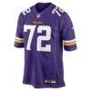Ryan Van Demark Minnesota Vikings Nike Team Game Jersey - Purple - Side View