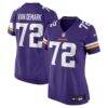Ryan Van Demark Minnesota Vikings Nike Women's Team Game Jersey - Purple - Front View