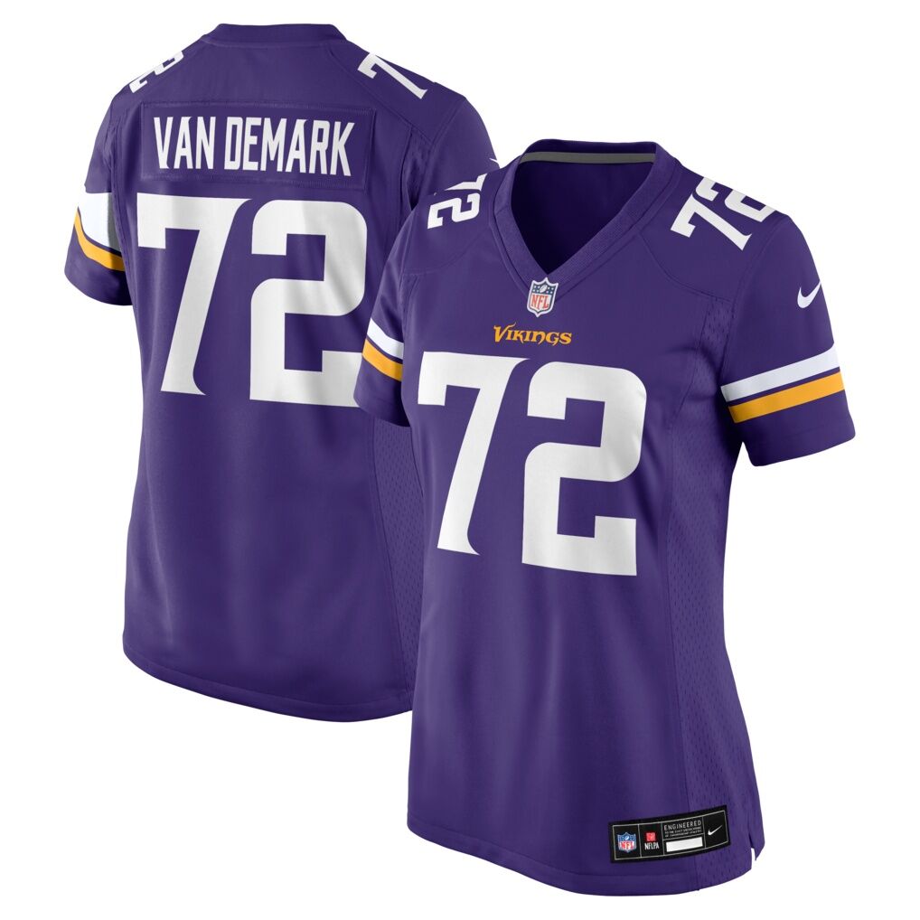 Ryan Van Demark Minnesota Vikings Nike Women's Team Game Jersey