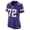 Ryan Van Demark Minnesota Vikings Nike Women's Team Game Jersey - Purple - Side View