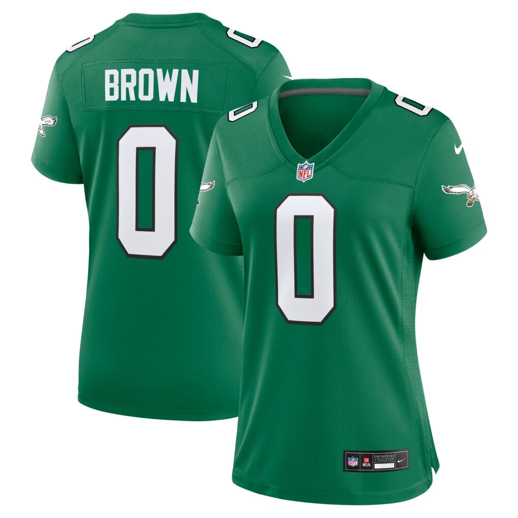 Marquise Brown Philadelphia Eagles Nike Women's Alternate Game Jersey -  Kelly Green