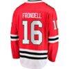 Anton Frondell Chicago Blackhawks Fashion7 Breakaway Jersey - Red - Detail View