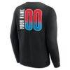 Atlanta Dream Home Court Pop Personalized Name & Number Sweatshirt - Black - Detail View