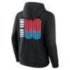 Atlanta Dream Home Court Pop Personalized Name & Number Hoodie - Black - Detail View