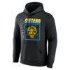 Chicago Sky Big & Tall Home Court Pop Personalized Name & Number Hoodie - Black - Side View