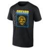 Chicago Sky Big & Tall Home Court Pop Personalized Name & Number T-Shirt - Black - Side View