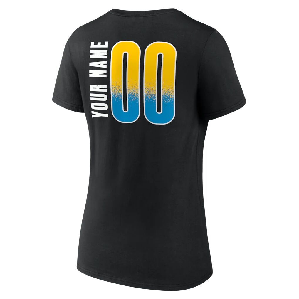 Chicago Sky Women's Home Court Pop Personalized Name & Number V-Neck T-Shirt
