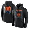 Connecticut Sun Big & Tall Home Court Pop Personalized Name & Number Hoodie - Black - Front View
