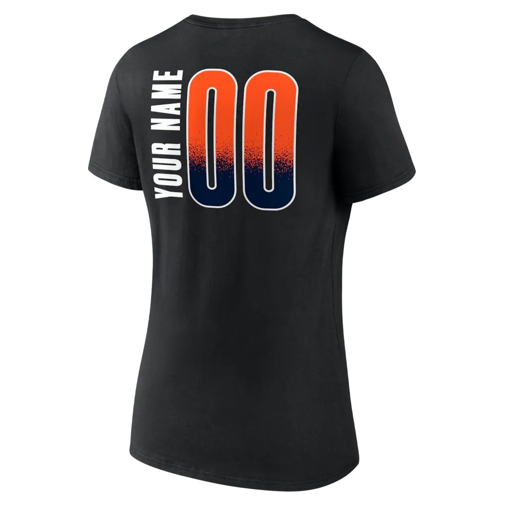 Connecticut Sun Women's Home Court Pop Personalized Name & Number V-Neck T-Shirt