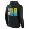 Dallas Wings Big & Tall Home Court Pop Personalized Name & Number Hoodie - Black - Detail View