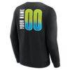 Dallas Wings Home Court Pop Personalized Name & Number Sweatshirt - Black - Detail View