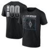Las Vegas Aces Big & Tall Home Court Pop Personalized Name & Number T-Shirt - Black - Front View