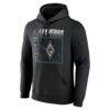 Las Vegas Aces Home Court Pop Personalized Name & Number Hoodie - Black - Side View