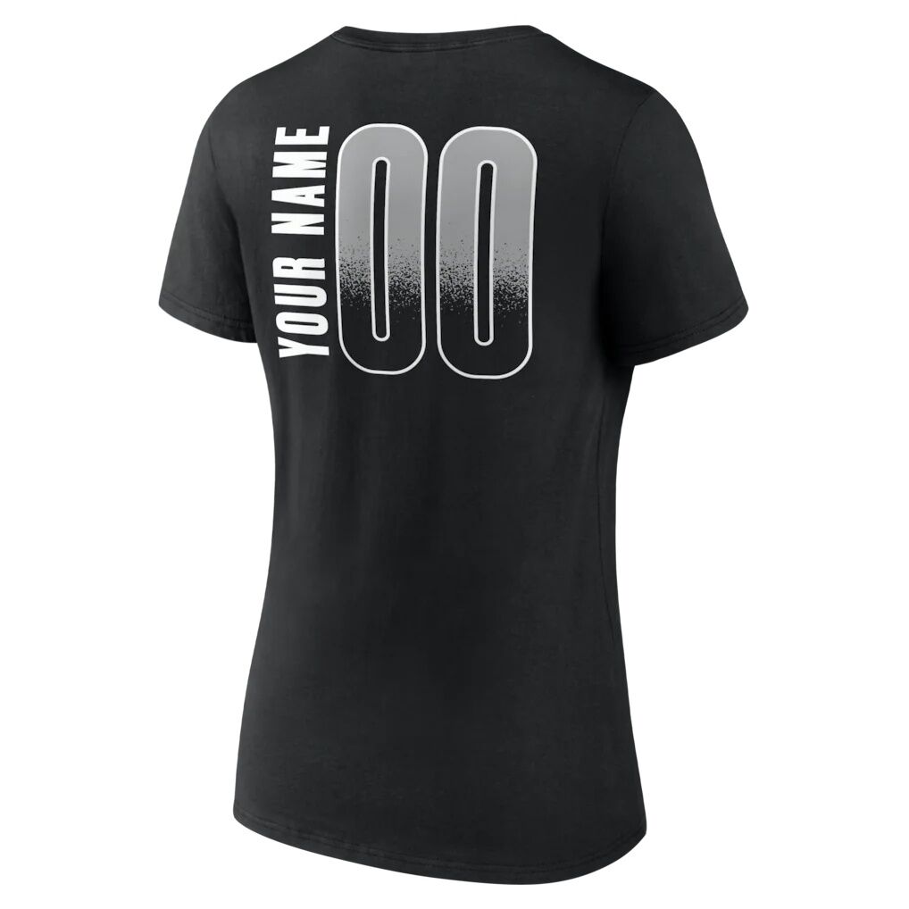 Las Vegas Aces Women's Home Court Pop Personalized Name & Number V-Neck T-Shirt