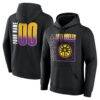 Los Angeles Sparks Big & Tall Home Court Pop Personalized Name & Number Hoodie - Black - Front View