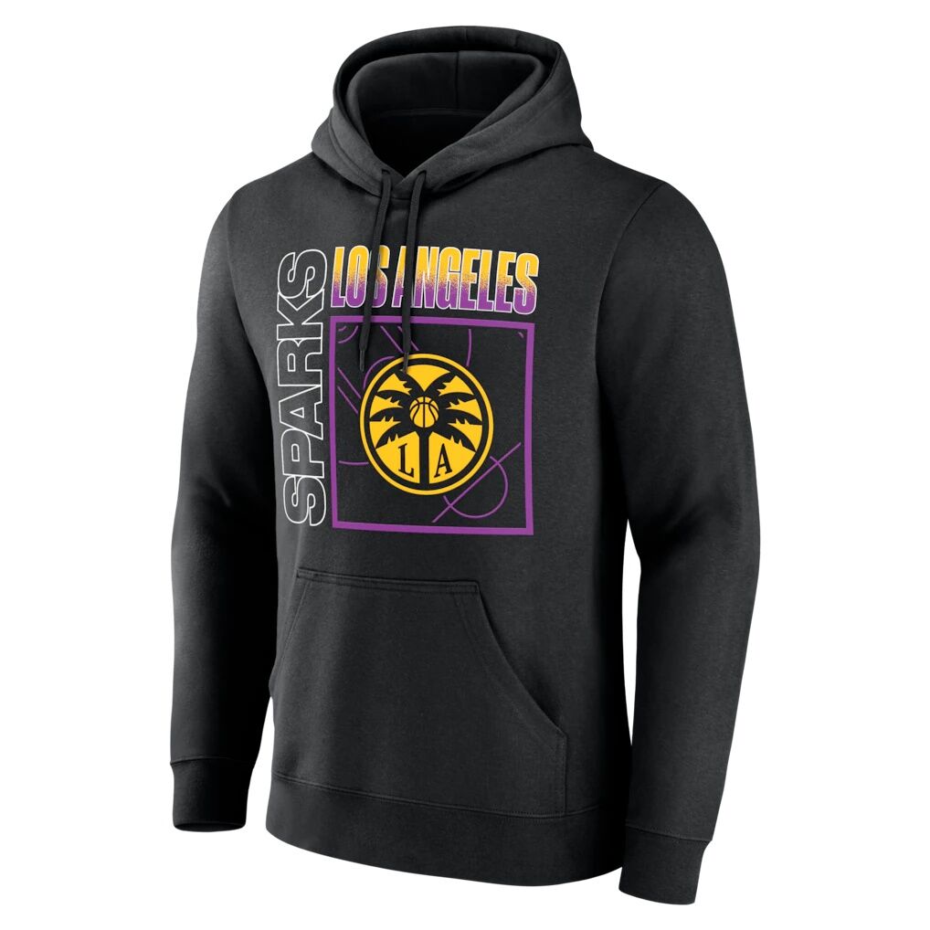 Los Angeles Sparks Big & Tall Home Court Pop Personalized Name & Number Hoodie