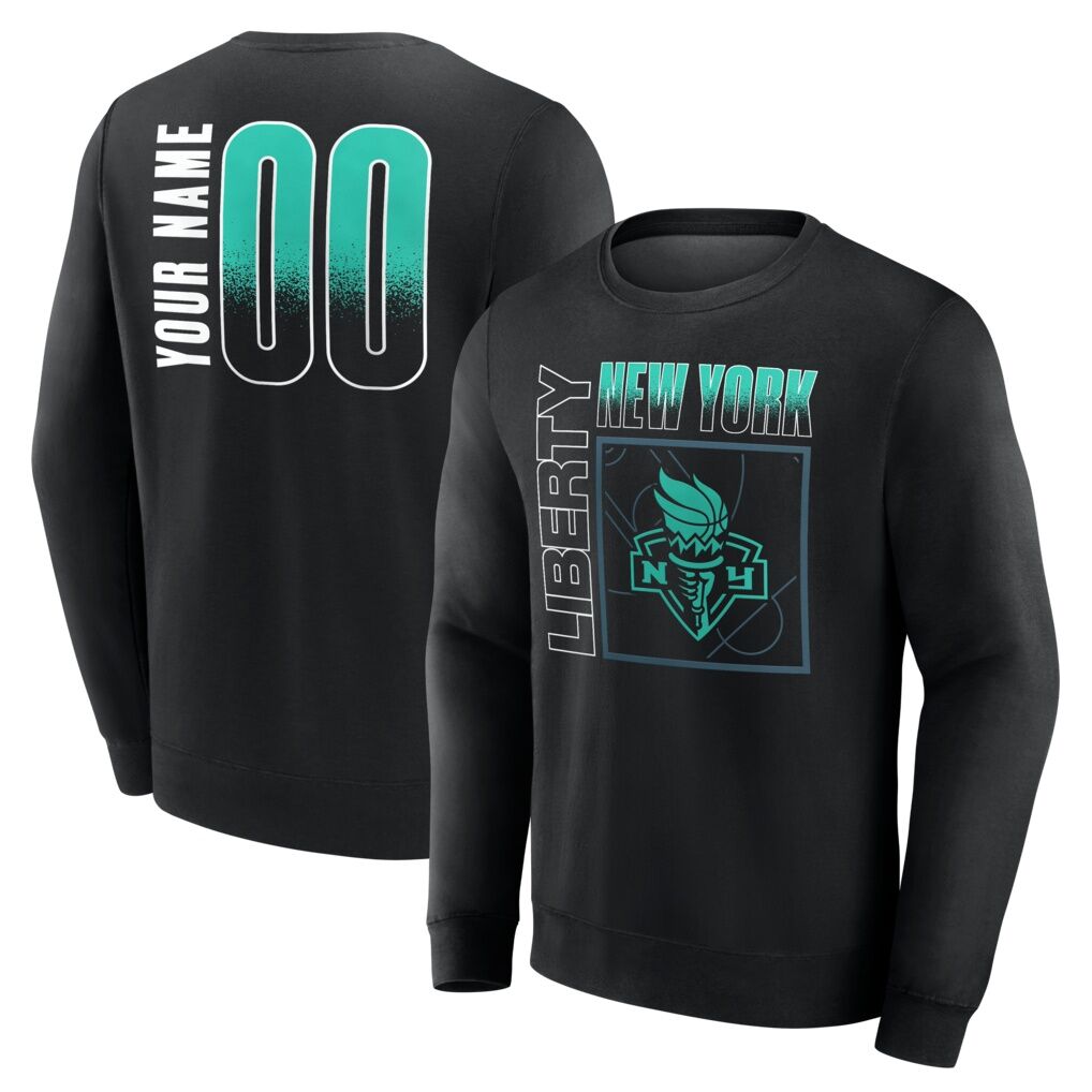 New York Liberty  Home Court Pop Personalized Name & Number Sweatshirt