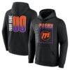 Phoenix Mercury Big & Tall Home Court Pop Personalized Name & Number Hoodie - Black - Front View
