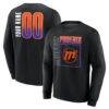 Phoenix Mercury Home Court Pop Personalized Name & Number Sweatshirt - Black - Front View