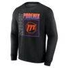 Phoenix Mercury Home Court Pop Personalized Name & Number Sweatshirt - Black - Side View