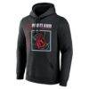 Portland Fire Home Court Pop Personalized Name & Number Hoodie - Black - Side View