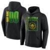 Seattle Storm Home Court Pop Personalized Name & Number Hoodie - Black - Front View