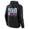 Toronto Tempo Big & Tall Home Court Pop Personalized Name & Number Hoodie - Black - Detail View