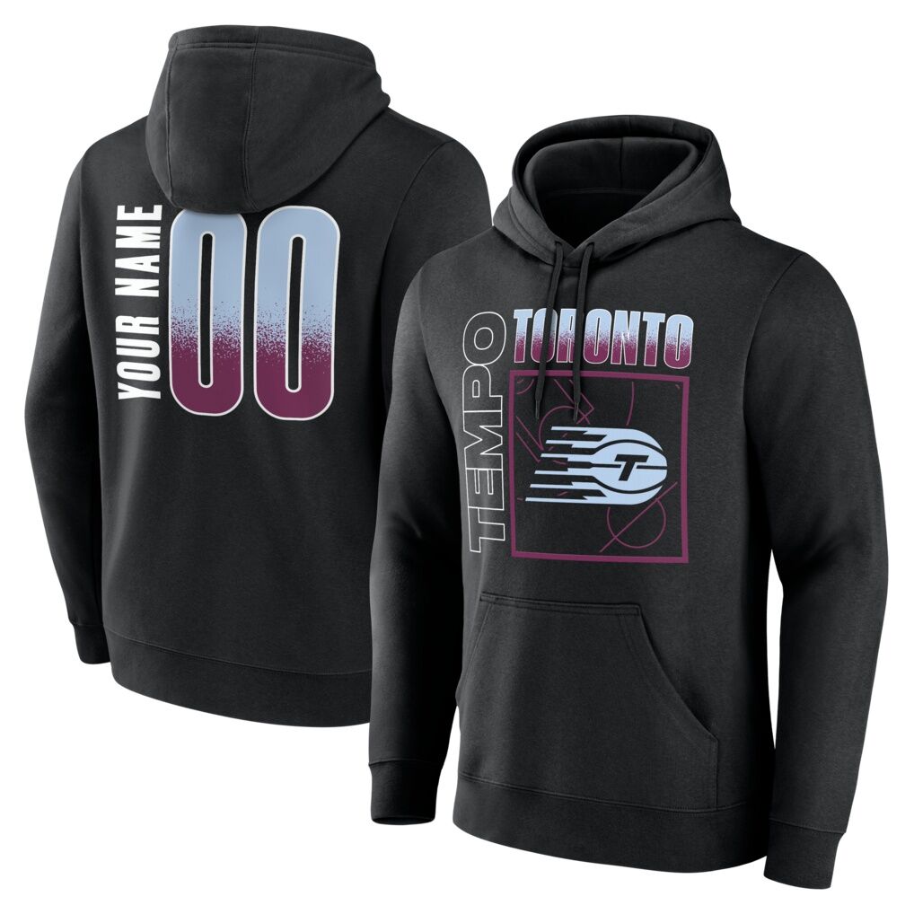 Toronto Tempo  Home Court Pop Personalized Name & Number Hoodie
