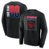 Washington Mystics Home Court Pop Personalized Name & Number Sweatshirt - Black - Front View