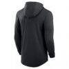 Army Black Knights Nike 2026 West Point Classic Collection Dri-FIT Hooded Long Sleeve T-Shirt - Black - Detail View