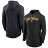 Army Black Knights Nike 2026 West Point Classic Collection Dri-FIT Hooded Long Sleeve T-Shirt - Black - Front View